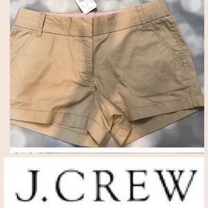 J. Crew NWT khaki shorts
